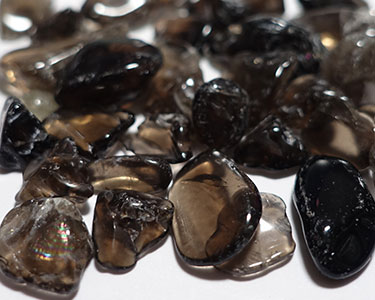 天然石さざれ 黒水晶（モリオン） 　20g